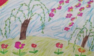 我眼中的春天二年级