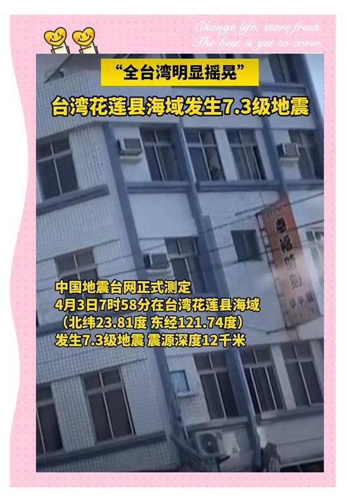 台湾花莲再发6.1级地震,详细情况是怎么样的 台湾6.1级地震多地有震感