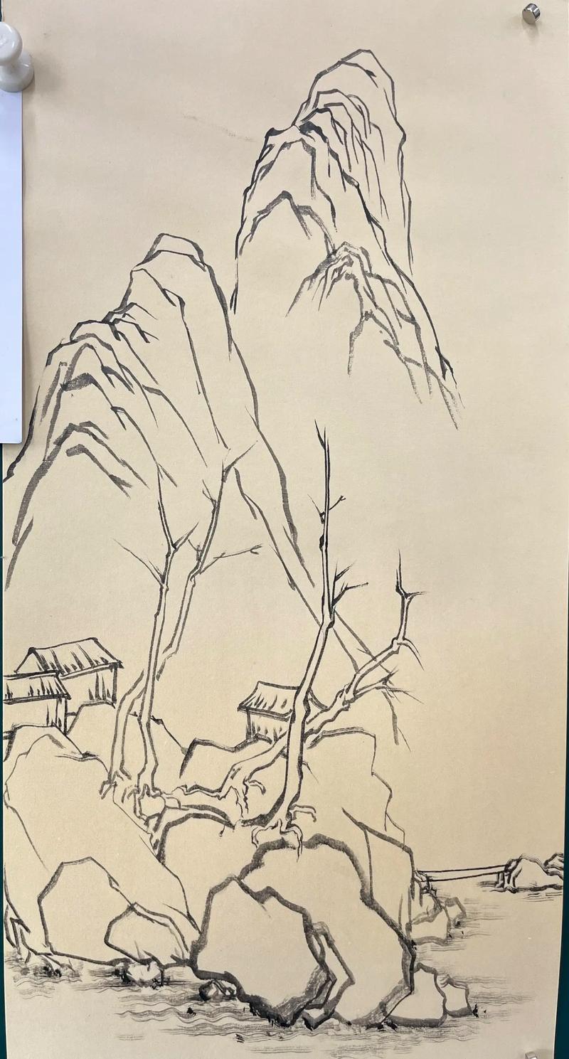 中国山水画技法(中国山水画技法公益课)